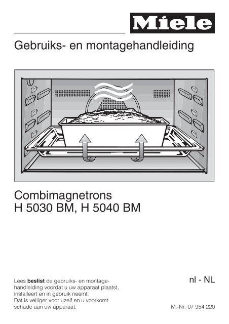 Miele H5040BMCLST inbouw combimagnetron nis 45  - Wehkamp.nl