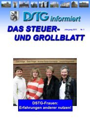 Dstg-Frauen: Erfahrungen anderer nutzen! - Dstg-Berlin