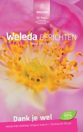 Weleda Berichten Winter 2011