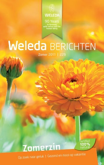 Weleda Berichten Zomer 2011