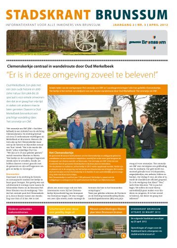April 2012 - Gemeente Brunssum