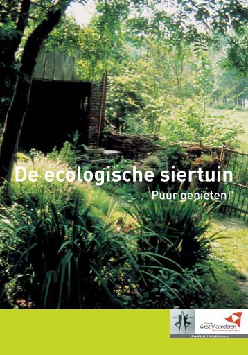 De ecologische siertuin - Provincie West-Vlaanderen