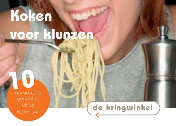 Koken voor klunzen 10eenvoudige - Provincie West-Vlaanderen