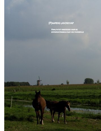 (P)AARDIG LANDSCHAP - Provincie West-Vlaanderen