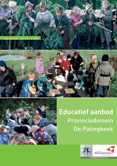 Educatief aanbod - Provincie West-Vlaanderen
