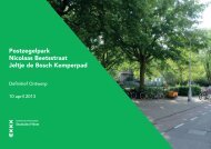 Postzegelpark Nicolaas Beetsstraat - Jeltje de ... - Stadsdeel West
