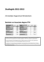 Lerarenopleiding Informatie- en ... - Windesheim