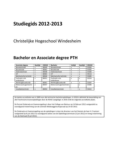 Lerarenopleiding Informatie- en ... - Windesheim