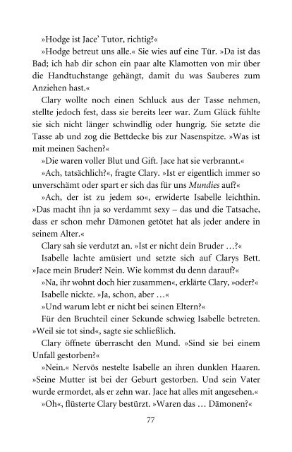 Clare, Cassandra - Chroniken der Unterwelt - 01 - City of Bones.pdf