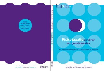 Risicotaxatie bij verlof van gedetineerden - WODC