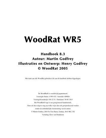 WoodRat WR5 - The WoodRat