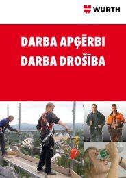 DARBA APĢĒRBI DARBA DROŠĪBA - Wurth