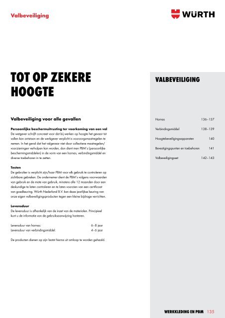 Klik hier voor onze nieuwe catalogus PDF - Würth Nederland