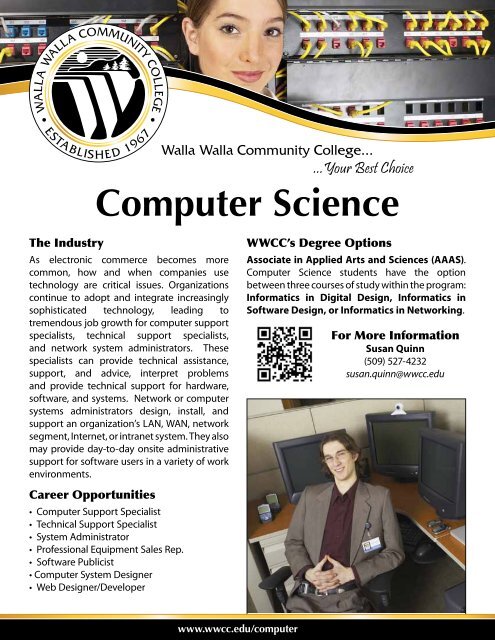 Informatics in Networking - Walla Walla Community College