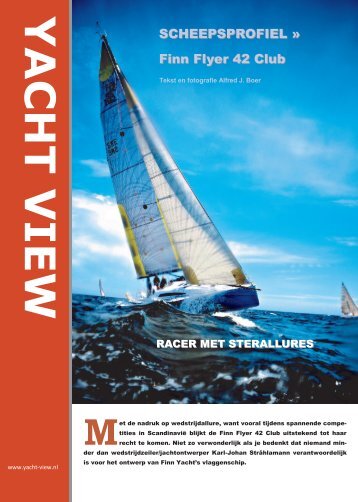 SCHEEPSPROFIEL » Finn Flyer 42 Club - Yacht View