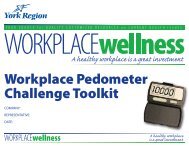 Workplace Pedometer Challenge Toolkit