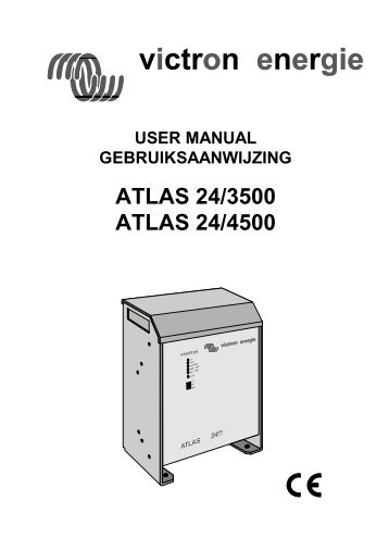 ATLAS 24/3500 ATLAS 24/4500 - Ysebaert