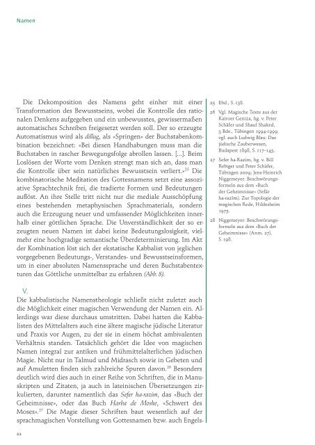 Andreas B. Kilcher: Die Namen der Kabbala (PDF) - Zeitschrift für ...