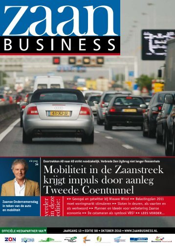 Mobiliteit in de Zaanstreek krijgt impuls door aanleg ... - Zaanbusiness