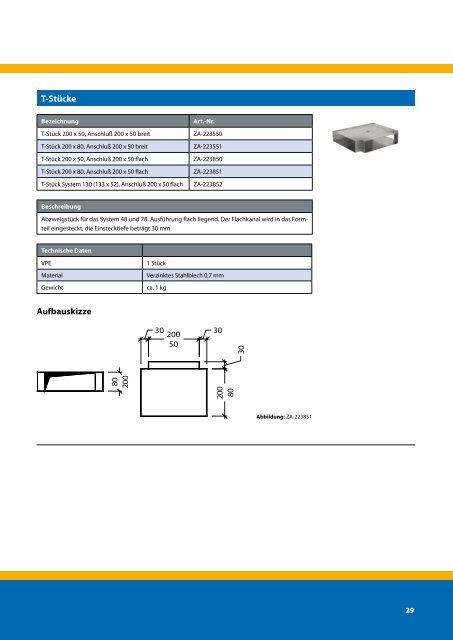 Technischer Katalog - Zewotherm