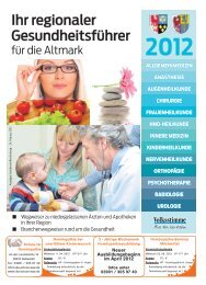 Ihr regionaler Gesundheitsführer - Volksstimme