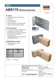 ABR170 Winkelverbinder - Bauen mit Holz