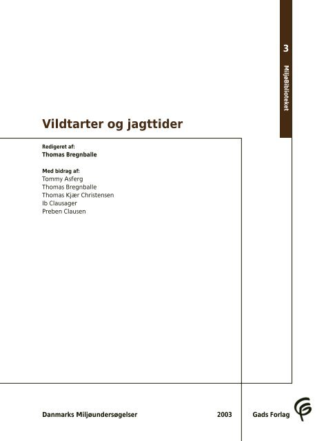 Vildtarter og jagttider