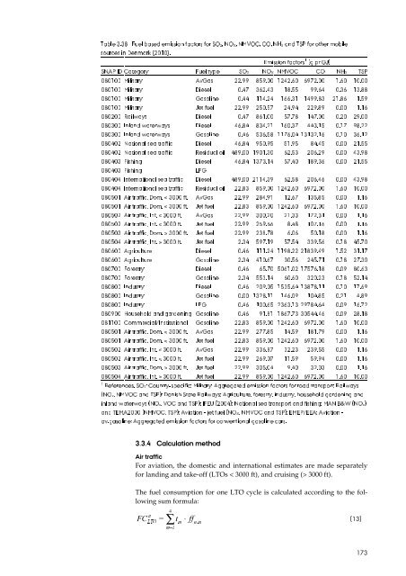 Report - DCE - Nationalt Center for Miljø og Energi