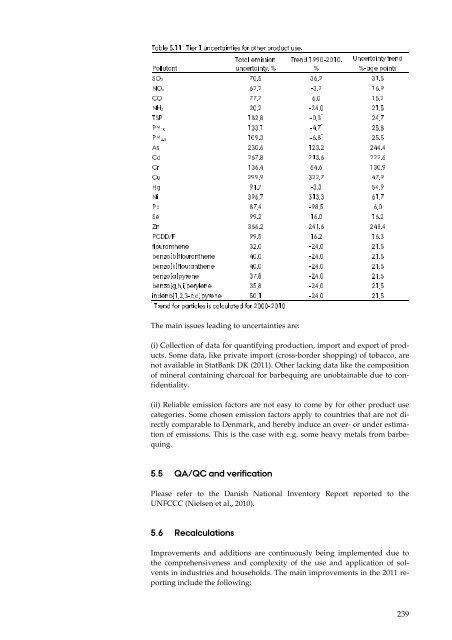 Report - DCE - Nationalt Center for Miljø og Energi