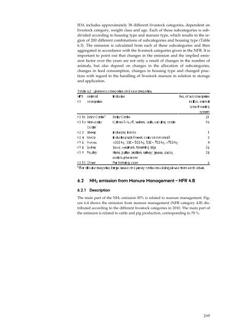 Report - DCE - Nationalt Center for Miljø og Energi