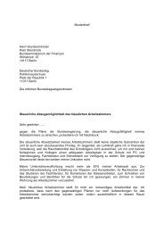 Musterbrief Herrn Bundesminister Peer Steinbrück - Dphv ...