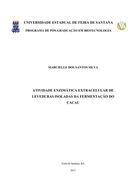 Atividade enzimática extracelular de leveduras isoladas da ...