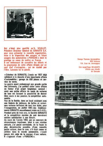 Historique de Sonauto - YAMAHA Motor France