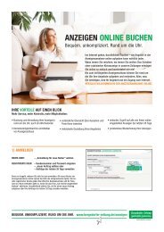 ANZEIGEN ONLINE BUCHEN - Bergedorfer Zeitung