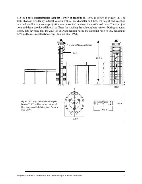 Mitigation of Motions of Tall Buildings with Specific Examples of ...