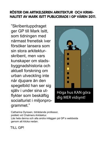 Skribentuppdraget ger GP till Mark Isitt, som tidningen ... - Göteborg