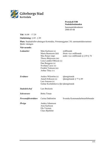 Protokoll_SDN_080506.pdf (451 kb) - Göteborg