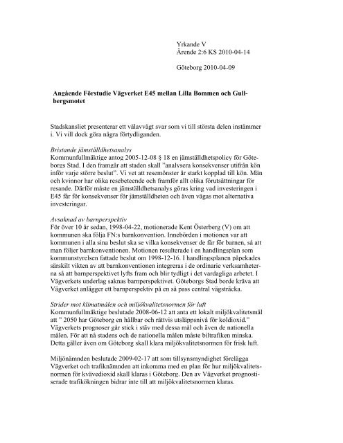 TU_Kommunstyrelsen_20100414_2.6.pdf - Göteborg