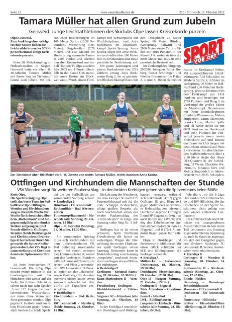 OE - Attendorn - SauerlandKurier