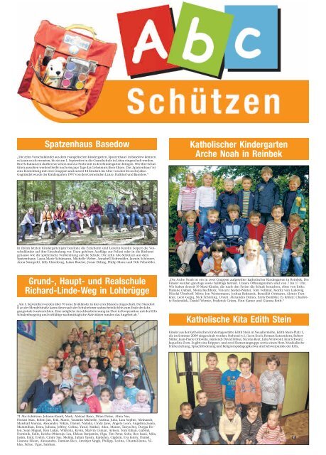 Spatzenhaus Basedow Grund-, Haupt- und ... - Bergedorfer Zeitung