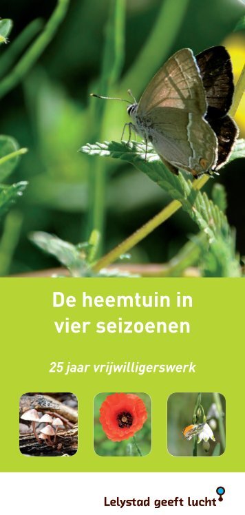 De heemtuin in vier seizoenen