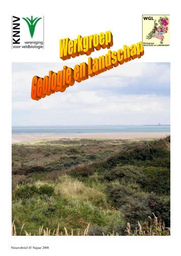 Nieuwsbrief 45 Najaar 2008 - KNNV Vereniging voor Veldbiologie