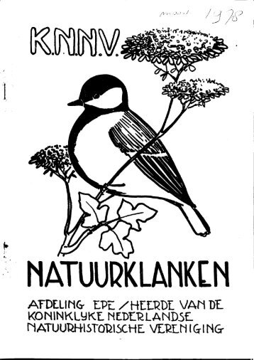 NK 1978 2.pdf - KNNV Vereniging voor Veldbiologie