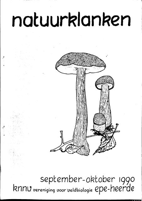 NK 1990 4.pdf - KNNV Vereniging voor Veldbiologie