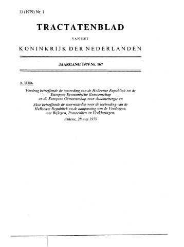 Trb. 1979, 167 - Officiële bekendmakingen