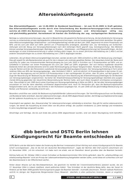 20. April 2005 - Dstg-Berlin