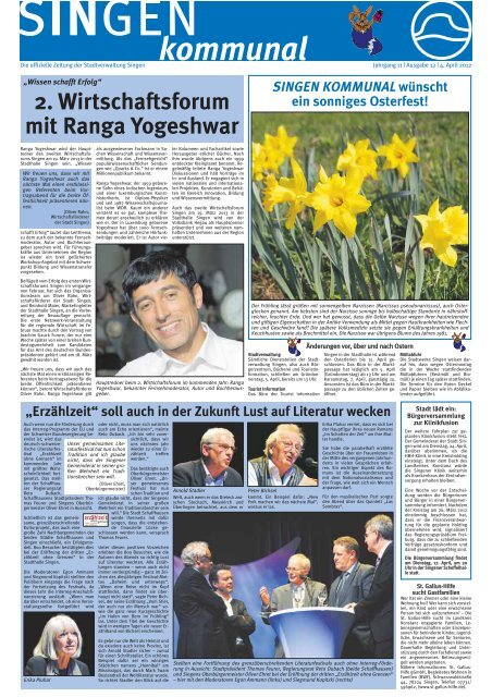 04. Apr. 2012 - Singener Wochenblatt