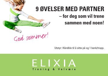 9 øvelser med PArTNer - Elixia