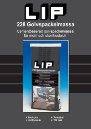 LIP 228 Golvspackelmassa