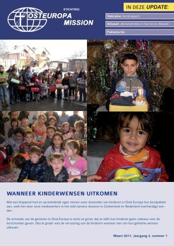 WANNEER KINDERWENSEN UITKOMEN - Osteuropa Mission